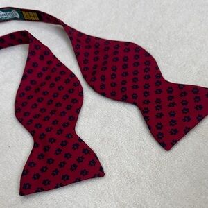 Dog Paws Patterned Bow Tie by Josh Bach